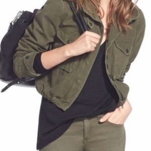 Rag & Bone Canvas Bomber Jacket